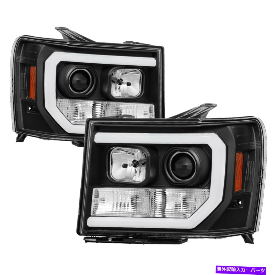 USヘッドライト Spyder Auto 5083630ライトバーDRL LEDプロジェクターヘッドライト Spyder Auto 5083630 Light Bar DRL LED Projector Headlights【並行輸入品】