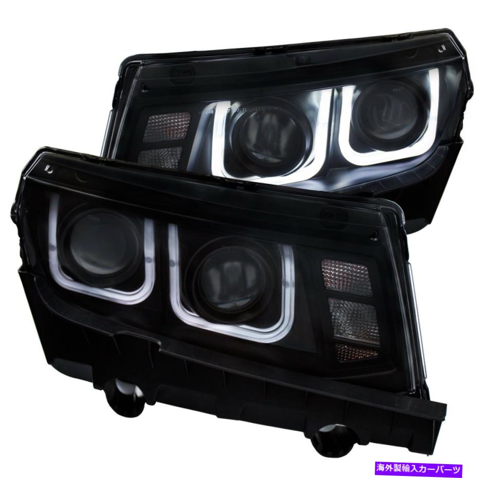 USヘッドライト Anzo USA 121508 Projector Headlightセットは14-15 Camaroに収まります Anzo USA 121508 Projector Headlight Set Fits 14-15 Camaro【並行輸入品】|Us Custom Parts Shop USDM