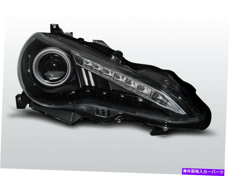 USヘッドライト Hovedlyskastere LED DRL Innvendig for Toyota GT86 12-Black Gratis FRA LPTO31WN X Hovedlyskastere LED DRL Innvendig for Toyota GT86 12-Black Gratis fra LPTO31WN X【並行輸入品】