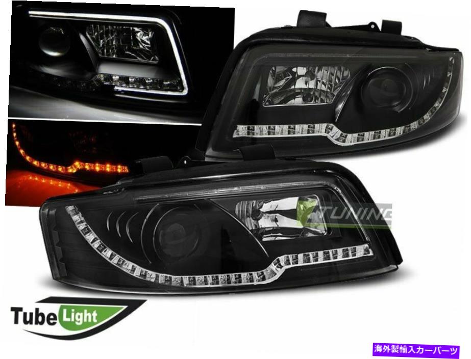 USヘッドライト Juego de Faros Led Loti Light Tube audi A4 B6 1994-2000 Negro Us Lpau Juego de Faros LED LTI LIGHT TUBE Inside para AUDI A4 B6 1994-2000 Negro US LPAU【並行輸入品】|Us Custom Parts Shop USDM