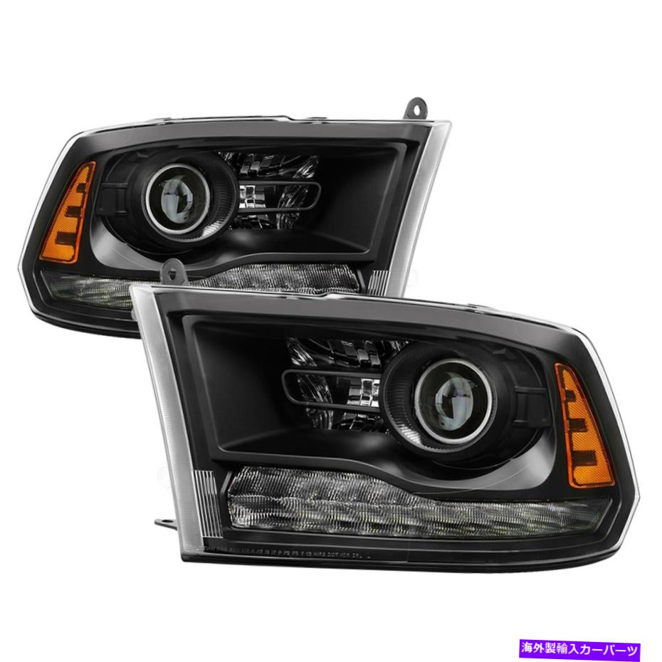 USヘッドライト Spyder Auto 9040238 xtuneプロジェクターヘッドライトフィット13-18 1500 2500 3500 Spyder Auto 9040238 XTune Projector Headlights Fits 13-18 1500 2500 3500【並行輸入品】