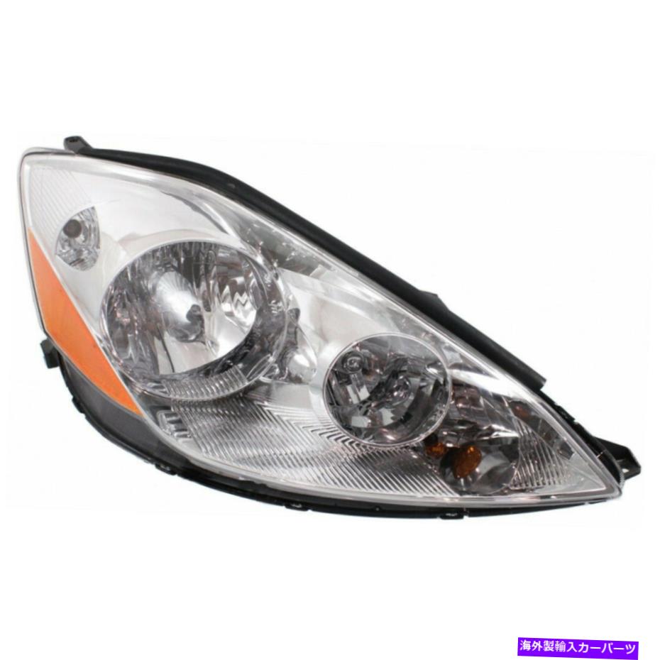 USヘッドライト トヨタシエナ06-10ヘッドライトアセンブリW / HIDタイプドット認定旅客 Fits Toyota SIENNA 06-10 Headlight Assembly W/HID Type DOT Certified Passenger【並行輸入品】
