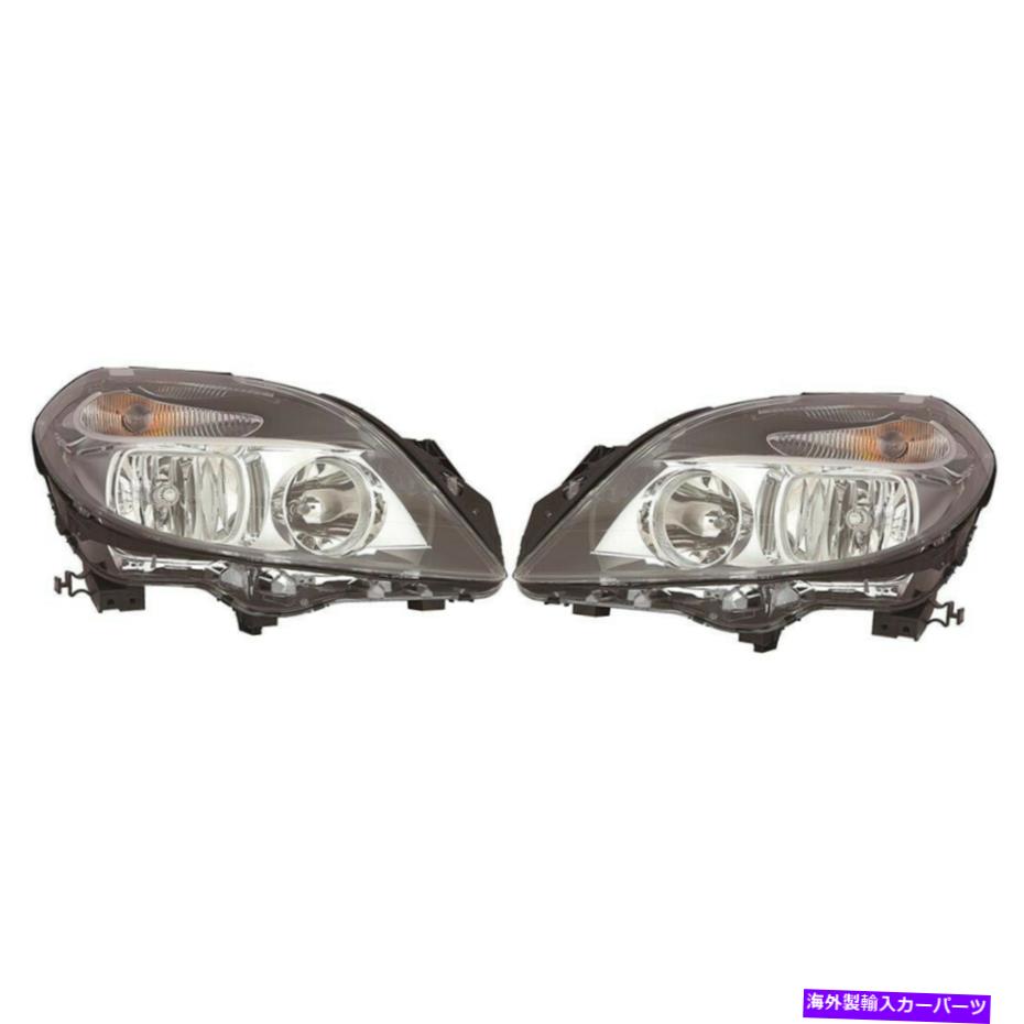 USヘッドライト Mercedes-Benz B-Class Headlights 2015 2016 Pair Pair Headlights 2015 MB2502228 Fits Mercedes-Benz B-Class Headlights 2015 2016 Pair LH and RH For MB2502228【並行輸入品】 86,621円