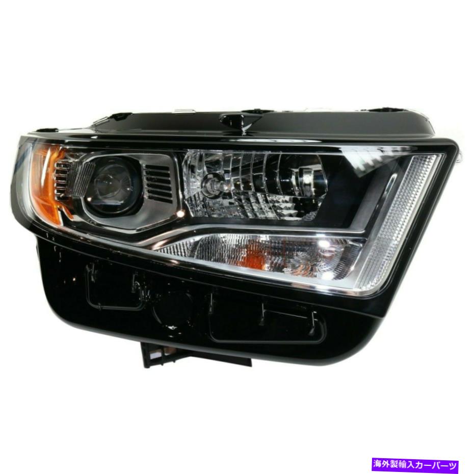 USヘッドライト RH右助手席側ヘッドランプLEDチタンモデルは2015年2015年のフォードエッジ RH Right Passenger side Headlamp LED Titanium Model fits 2015 2018 Ford Edge【並行輸入品】