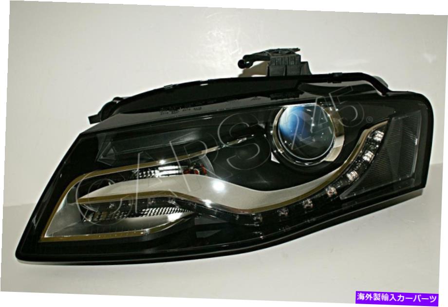 USヘッドライト 2008-2010アウディA4 B8 Xenon LED DRLヘッドライトフロントランプ左側 2008-2010 Audi A4 B8 Xenon LED DRL Headlight Front Lamp LEFT Side【並行輸入品】