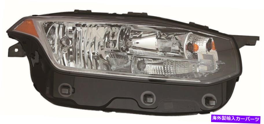 USヘッドライト Volvo XC90 2016-2018右乗客ハロゲンヘッドライトヘッドライトランプW /電球 VOLVO XC90 2016-2018 RIGHT PASSENGER HALOGEN HEADLIGHT HEAD LIGHT LAMP W/BULBS【並行輸入品】