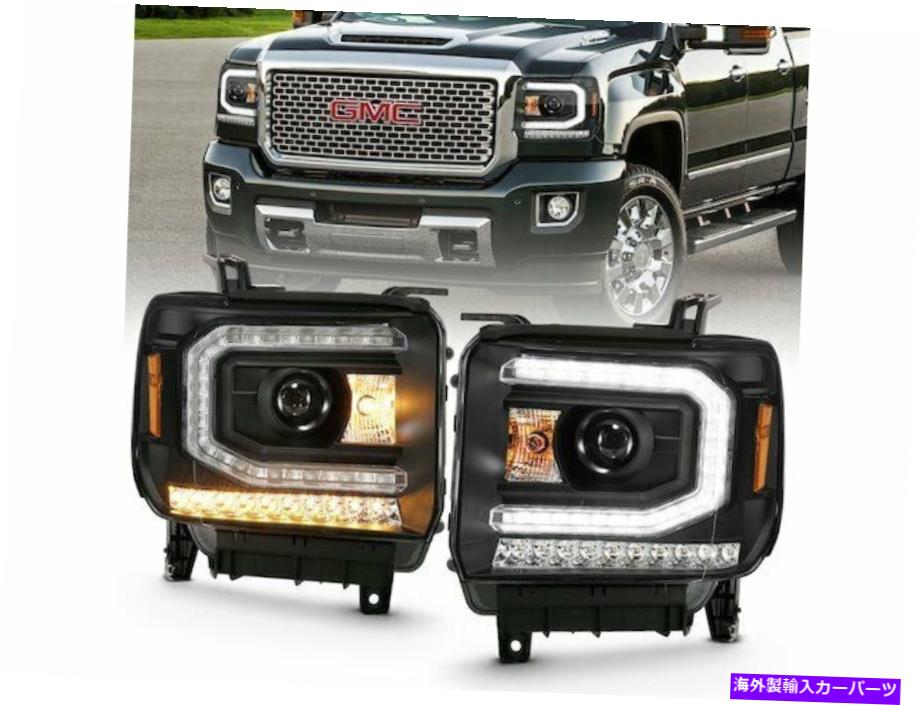 【楽天市場】USヘッドライト GMC Sierra 1500 2017 2017 2018 2017 2017 2017のヘッドライトセット