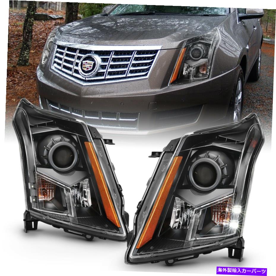 USヘッドライト フィット10-16 SRX：プロジェクタヘッドライトセットAnzo USA 111477 Fits 10-16 SRX: Projector Headlight Set Anzo USA 111477【並行輸入品】 87,415円