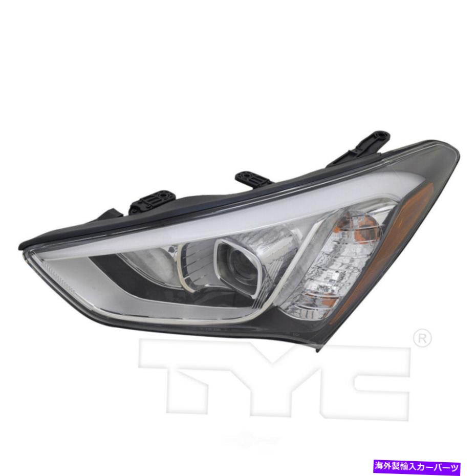 USヘッドライト Headlight Assembly-Capa Certified Tycフィット13-16 Hyundai Santa Fe Sport Headlight Assembly-Capa Certified TYC fits 13-16 Hyundai Santa Fe Sport【並行輸入品】