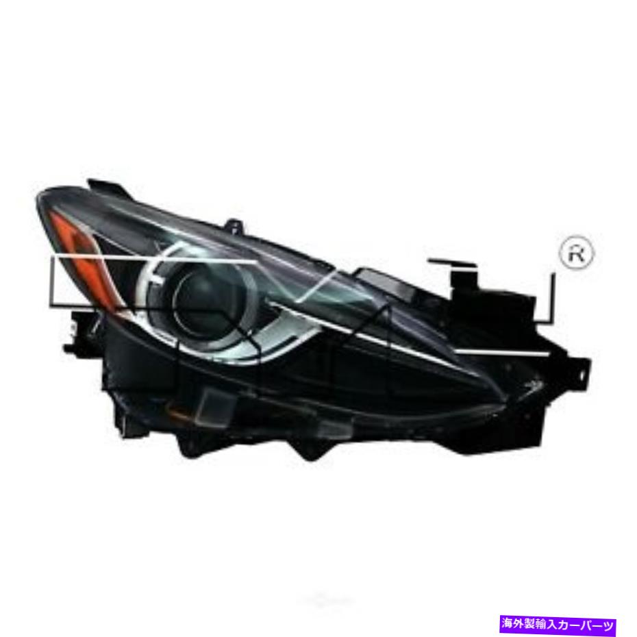 USヘッドライト TYCヘッドライトヘッドランプフロントヘッドライト右助手席側SAE /ドット承認 TYC Headlight Headlamp Front Head Light Right Passenger Side SAE/DOT Approved【並行輸入品】