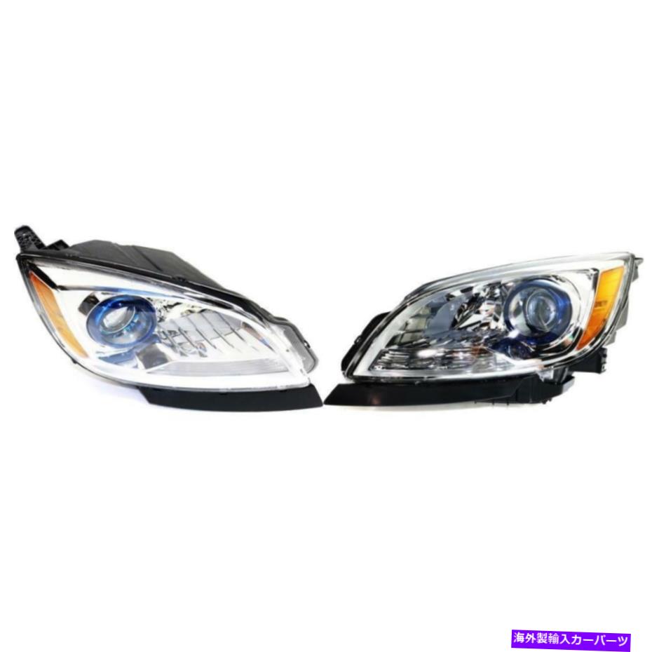 USヘッドライト 新しいGM2503360C、Buick Verano 2012-2016用のGM2502360C Capaヘッドライトセット New GM2503360C, GM2502360C CAPA Headlight Set for Buick Verano 2012-2016【並行輸入品】