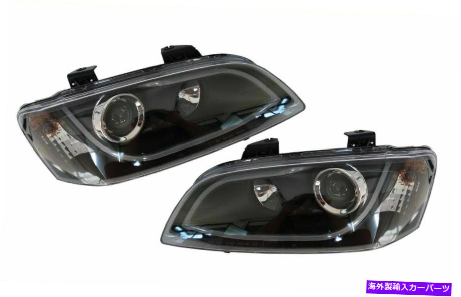USヘッドライト DRL LEDプロジェクターヘッドライトペアはホールデンコモドアVE HSV / SSV / SV（2006-10） DRL LED Projector Headlights Pair for Holden Commodore VE HSV/SSV/SV (2006-10)【並行輸入品】