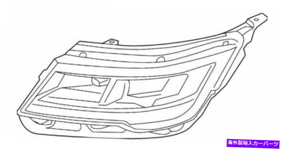 USヘッドライト 本物のフォードヘッドランプハウジングFB5Z-13008-AG Genuine Ford Headlamp Housing FB5Z-13008-AG【並行輸入品】