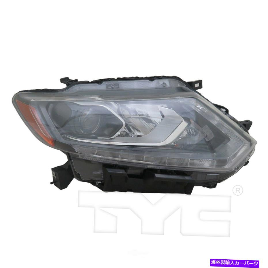 USヘッドライト ヘッドライトアセンブリ - CAPA認定右TYC 20-9555-00-9フィット14-16日産不正 Headlight Assembly-Capa Certified Right TYC 20-9555-00-9 fits 14-16 Nissan Rogue【並行輸入品】