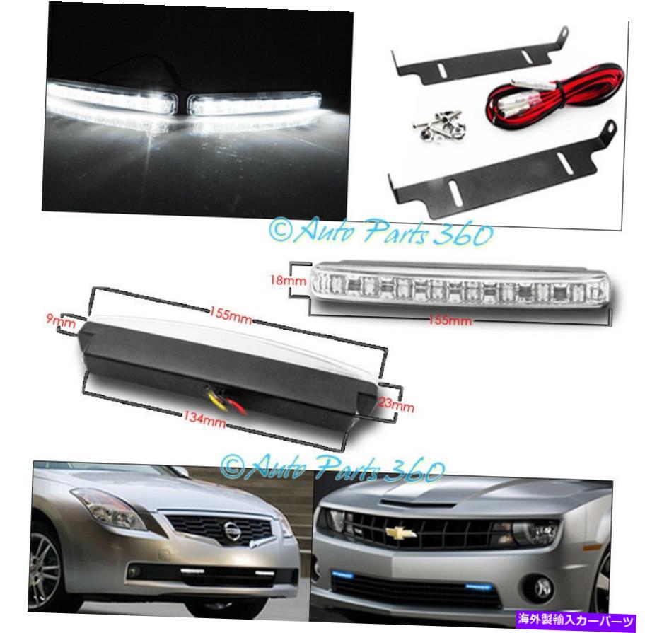USヘッドライト 15-17フォードF-150 LEDチューブプロジェクターヘッドライトランプブラックW /バンパーDRL + 6000K HID 15-17 FORD F-150 LED TUBE PROJECTOR HEADLIGHT LAMP BLACK W/BUMPER DRL+6000K HID【並行輸入品】