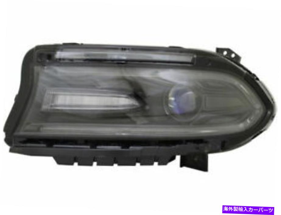 USヘッドライト TYC 49XM95Z左ヘッドライトアセンブリは2016-2017 Dodge Chargerセダンにフィット TYC 49XM95Z Left Headlight Assembly Fits 2016-2017 Dodge Charger Sedan【並行輸入品】