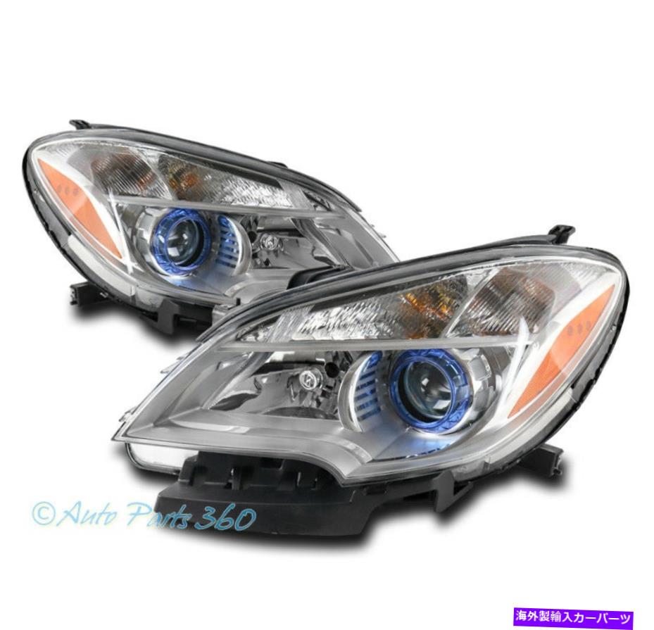 USヘッドライト 13-16 Buick Encoreの交換用クロムプロジェクターヘッドライトヘッドランプアセンブリ FOR 13-16 BUICK ENCORE REPLACEMENT CHROME PROJECTOR HEADLIGHTS HEADLAMP ASSEMBLY【並行輸入品】