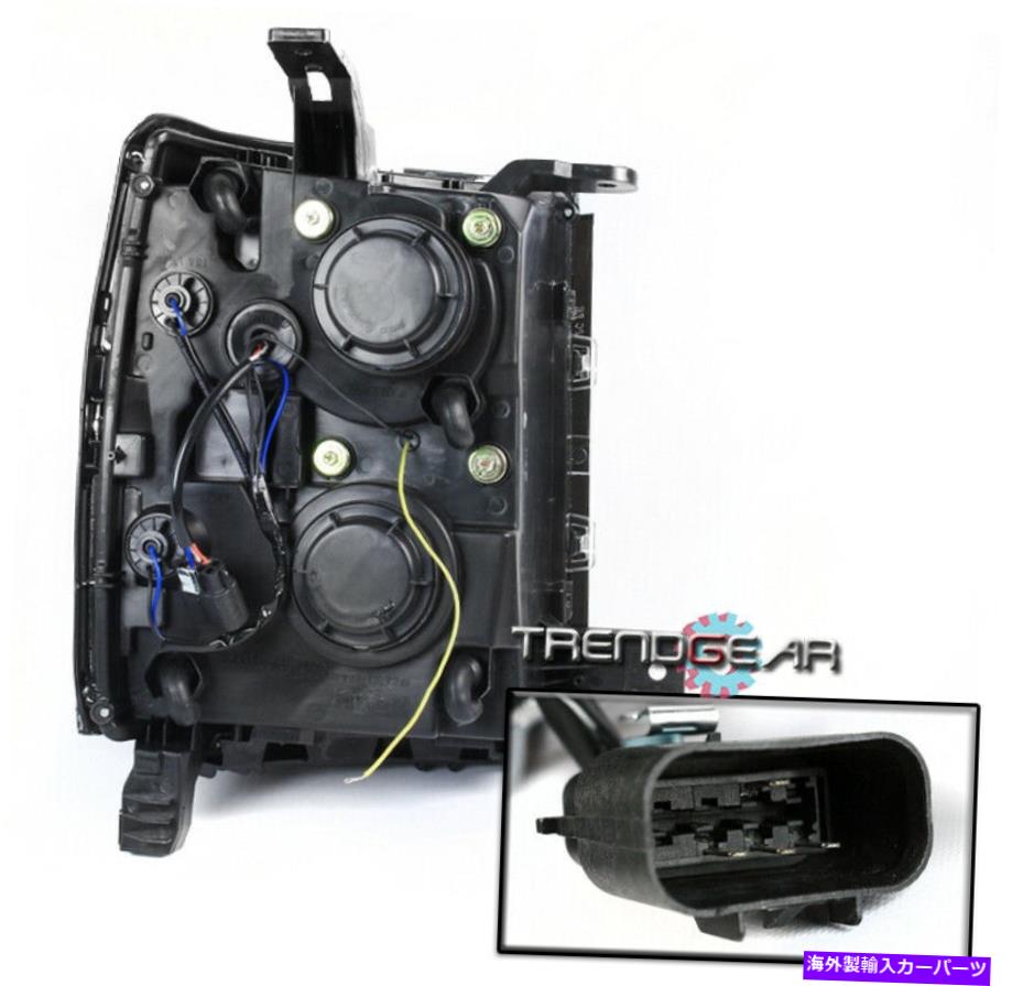 USヘッドライト 14-15 Chevy Silverado 1500ピックアップLEDチューブクロムプロジェクターヘッドライトW / DRLキット 14-15 CHEVY SILVERADO 1500 PICKUP LED TUBE CHROME PROJECTOR HEADLIGHTS W/DRL KIT【並行輸入品】｜Us Custom Parts Shop USDM