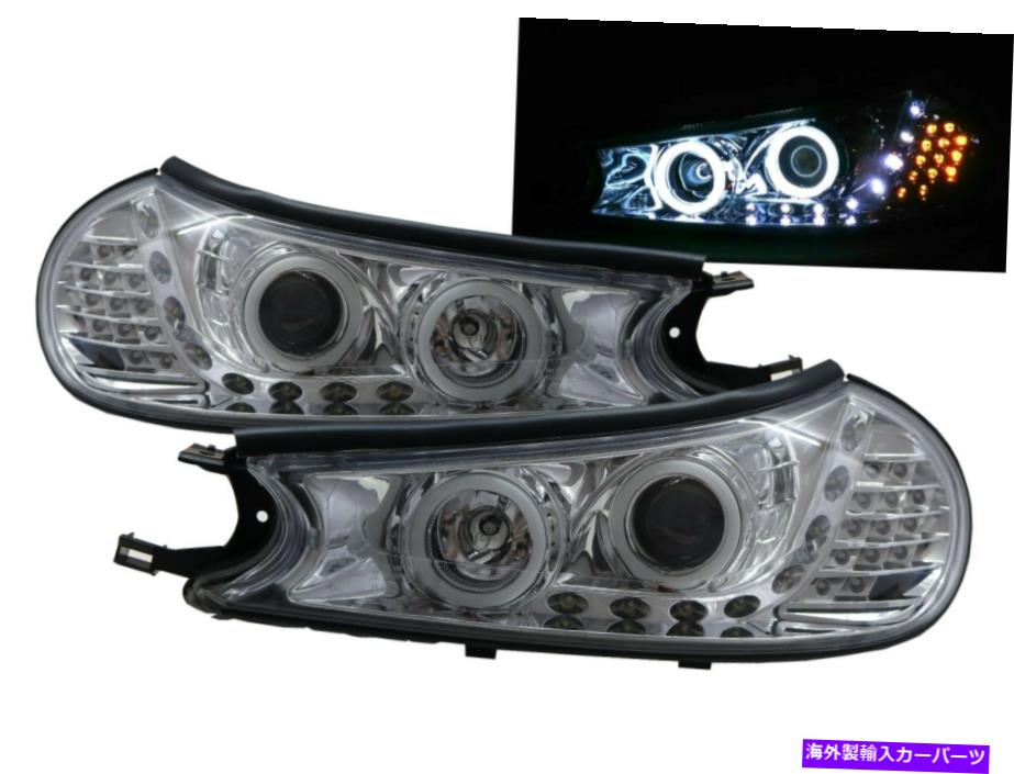 USヘッドライト MONDEO HC / HE MK2 96-01 Facelift Cotton Halo LED R8LookヘッドライトCH Ford LHD MONDEO HC/HE MK2 96-01 Facelift Cotton Halo LED R8Look Headlight CH for FORD LHD【並行輸入品】