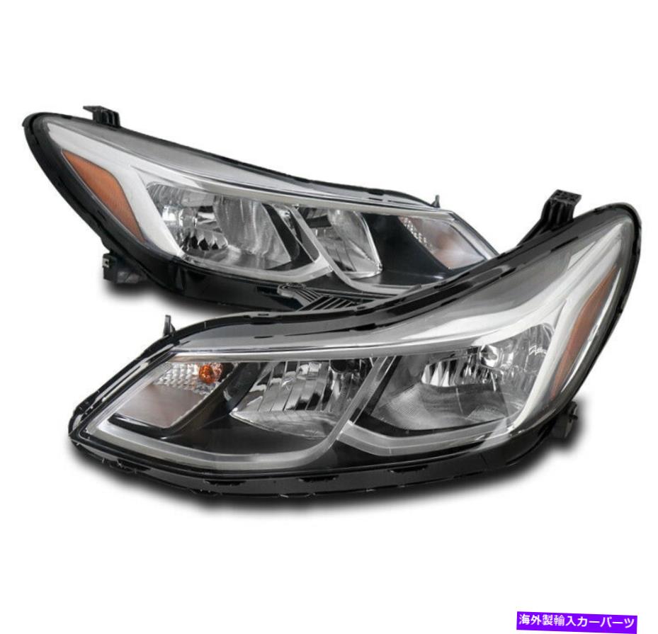 USヘッドライト 16 17 18 Chevy Cruzeの交換ヘッドライトヘッドランプクロム左+右ペア FOR 16 17 18 CHEVY CRUZE REPLACEMENT HEADLIGHTS HEADLAMPS CHROME LEFT+RIGHT PAIR【並行輸入品】 92,978円