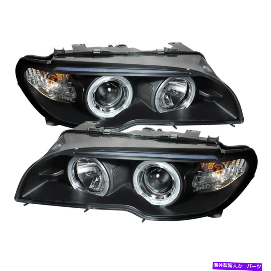 USヘッドライト Spyder Auto 5077141 Halo LEDプロジェクターのヘッドライトがフィット04-06 330Ci Spyder Auto 5077141 Halo LED Projector Headlights Fits 04-06 325Ci 330Ci【並行輸入品】|Us Custom Parts Shop USDM