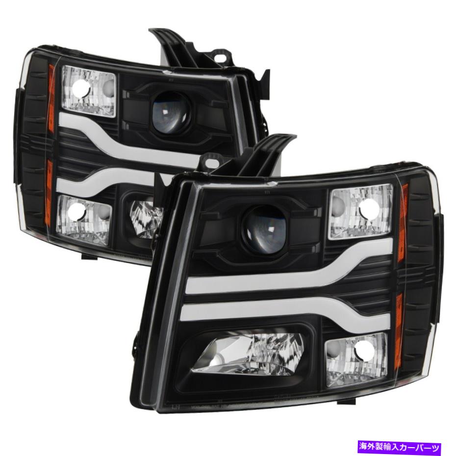 USヘッドライト Spyder Auto 5083609 DRL LEDプロジェクターのヘッドライト Spyder Auto 5083609 DRL LED Projector Headlights【並行輸入品】