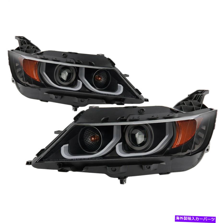 USヘッドライト Spyder Auto 5086563プロジェクターのヘッドライトは14-19インパラに合っています Spyder Auto 5086563 Projector Headlights Fits 14-19 Impala【並行輸入品】