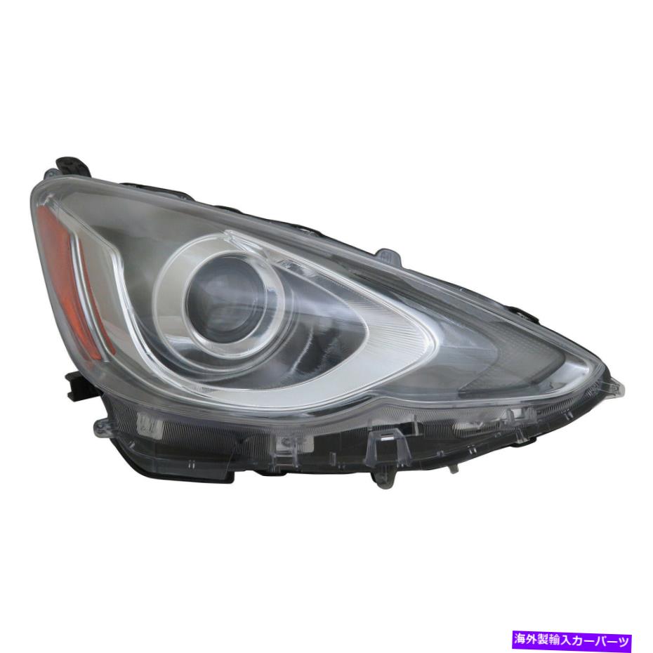 USヘッドライト Headlight Assembly-Capa認定右Tycは15-17トヨタプリウスC Headlight Assembly-Capa Certified Right TYC fits 15-17 Toyota Prius C【並行輸入品】