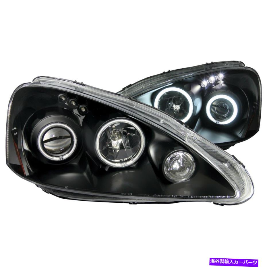 USヘッドライト ANZO USA 121197プロジェクターヘッドライトセットW / Haloフィット05-06 RSX Anzo USA 121197 Projector Headlight Set w/Halo Fits 05-06 RSX【並行輸入品】