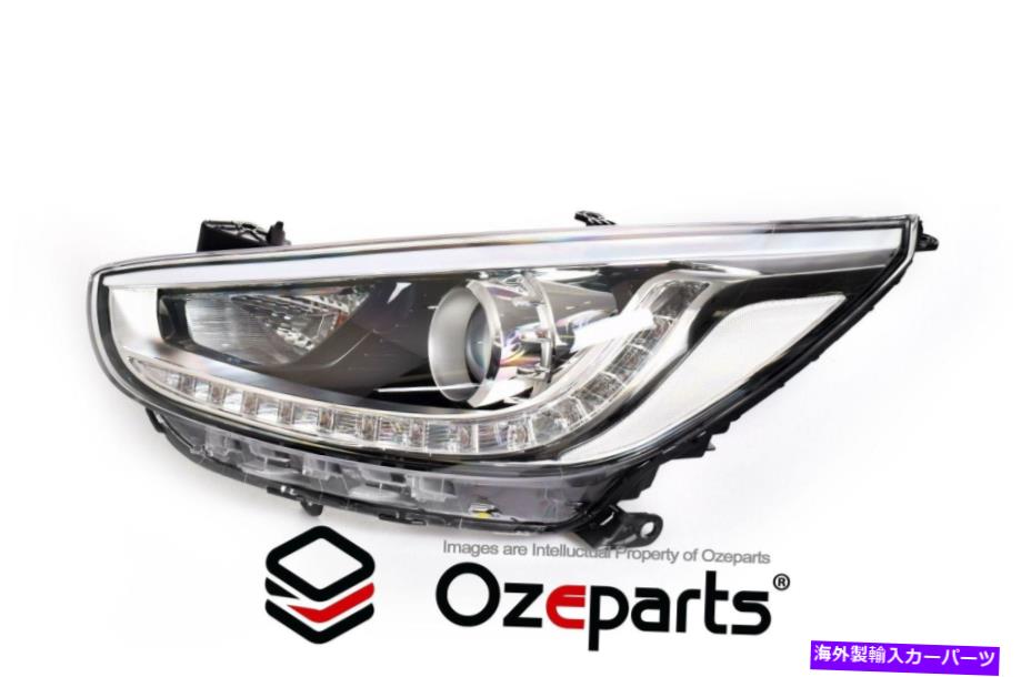 USヘッドライト 現代のLH左ハンドライトランプ（LEDタイプ）HYUNDAIアクセントSR 14~17 GENUINE LH Left Hand Head Light Lamp (LED Type) For Hyundai Accent SR 14~17【並行輸入品】 106,922円