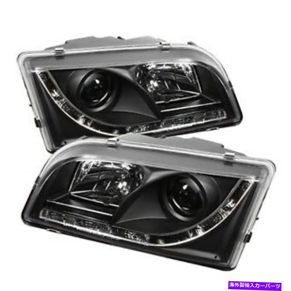 USヘッドライト Spyder Auto 5030351 DRL LEDプロジェクターヘッドライト00-03 S40 Spyder Auto 5030351 DRL LED Projector Headlights Fits 00-03 S40【並行輸入品】