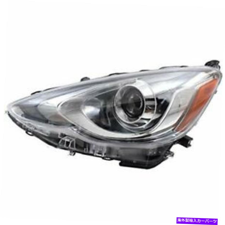 USヘッドライト TO2502236 15-17トヨタPRIUS-C DRL LH NSF Headlight For TO2502236 15-17 Toyota Prius-C DRL LH NSF【並行輸入品】