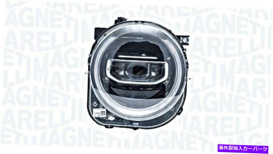 USヘッドライト ジープレンゲード52088422のための右黒のマネギマレリヘッドライトLED右黒 MAGNETI MARELLI Headlight LED Right Black For JEEP Renegade 52088422【並行輸入品】