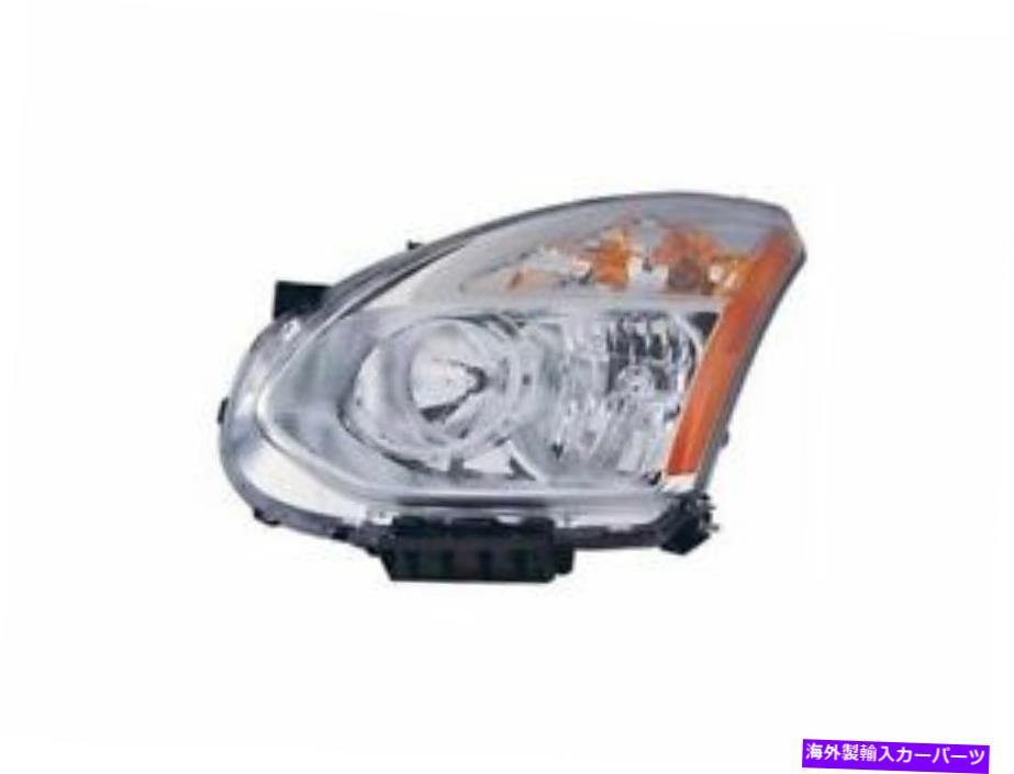USヘッドライト 左 - 運転席側ヘッドライトアセンブリ5rsh28日産ローグ2008 Left - Driver Side Headlight Assembly 5RSH28 for Nissan Rogue 2008【並行輸入品】