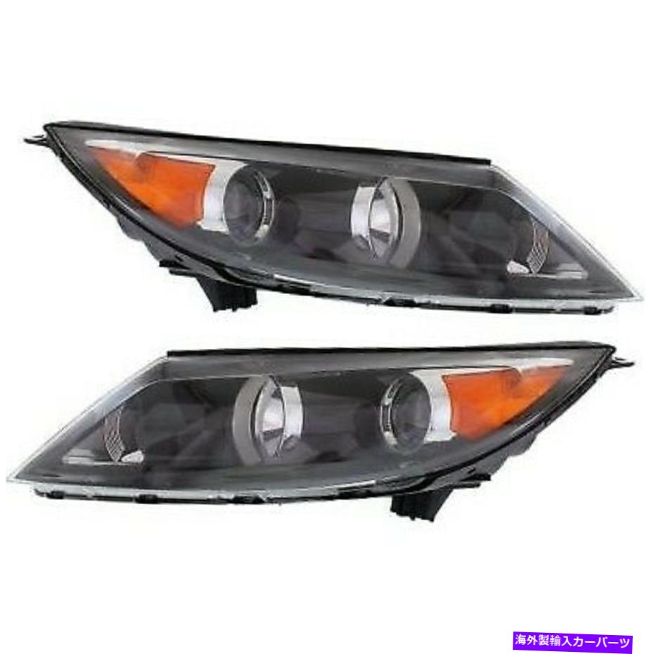 USヘッドライト ヘッドライトランプ左右KI2503148、KI2502148 921023W050,921013W050 Headlight Lamp Left-and-Right KI2503148, KI2502148 921023W050, 921013W050【並行輸入品】
