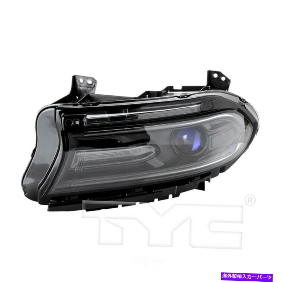 USヘッドライト ヘッドライトアセンブリ左TYC 20-9696-90は16-19ドッジチャージャーにフィットします Headlight Assembly Left TYC 20-9696-90 fits 16-19 Dodge Charger【並行輸入品】