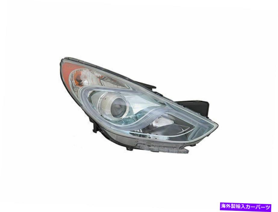USヘッドライト 2011-2015 Hyundai Sonata Headlightアセンブリ - 乗客側37795cn For 2011-2015 Hyundai Sonata Headlight Assembly Right - Passenger Side 37795CN【並行輸入品】