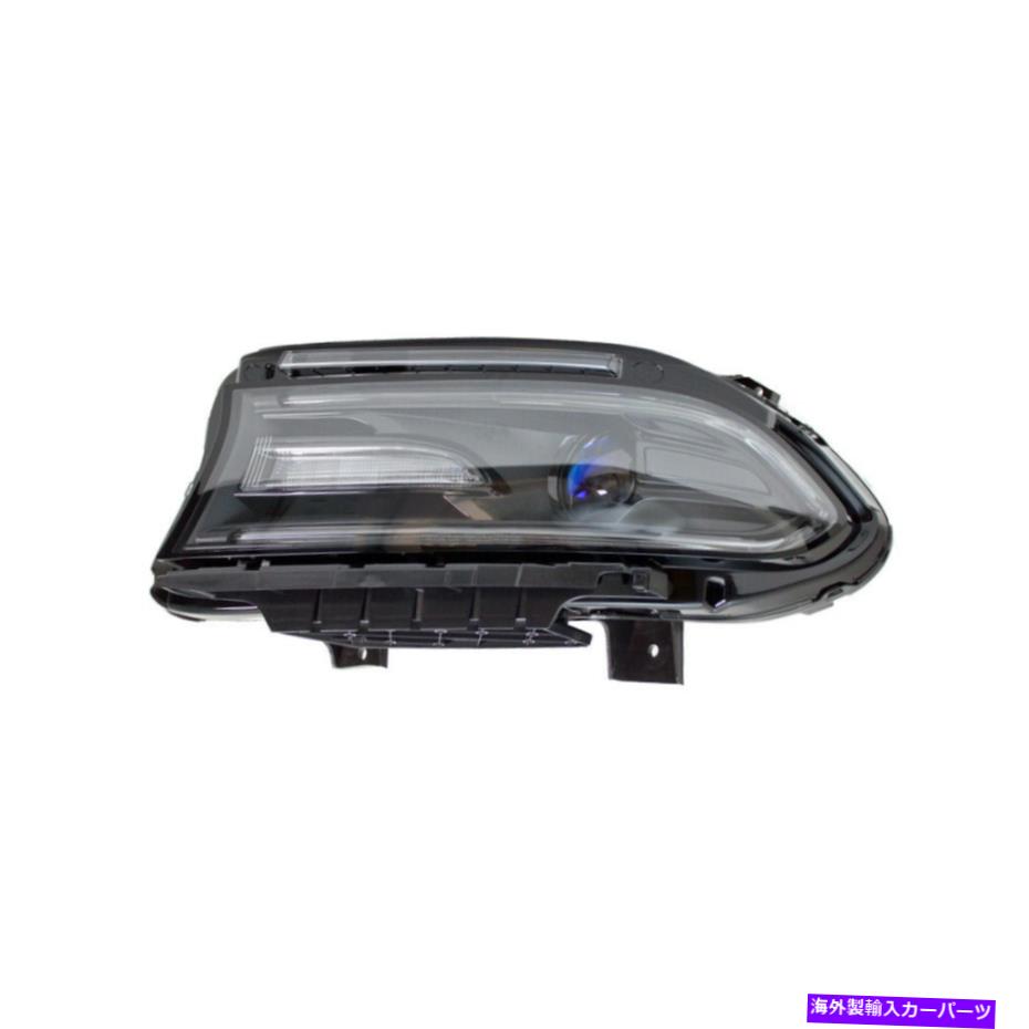 USヘッドライト ヘッドライトアセンブリ - 通常の左TYC 20-9696-00 2015ドッジチャージャーフィット Headlight Assembly-Regular Left TYC 20-9696-00 fits 2015 Dodge Charger【並行輸入品】
