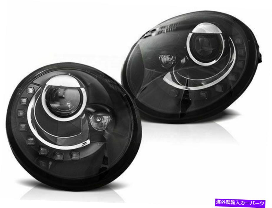 USヘッドライト VW New Beetle 1998 1999 2000 2000 2000 2004 2004 2004 2005 LPVWL7ヘッドライトLED VW NEW BEETLE 1998 1999 2000 2001 2002 2003 2004 2005 LPVWL7 HEADLIGHTS LED【並行輸入品】