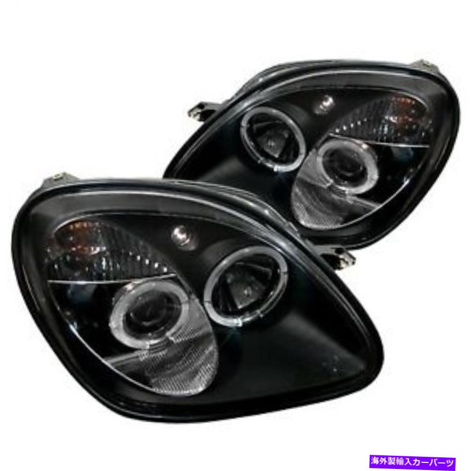 USヘッドライト Spyder Auto 5011190 Halo Projectorヘッドライトがフィット98-04 SLK230 SLK32 AMG SLK320 Spyder Auto 5011190 Halo Projector Headlights Fits 98-04 SLK230 SLK32 AMG SLK320【並行輸入品】