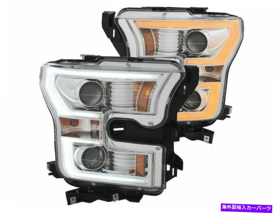 USヘッドライト 2015-2017フォードF150ヘッドライトセットAnzo 77731HT 2016ヘッドライトアセンブリ For 2015-2017 Ford F150 Headlight Set Anzo 77731HT 2016 Headlight Assembly【並行輸入品】