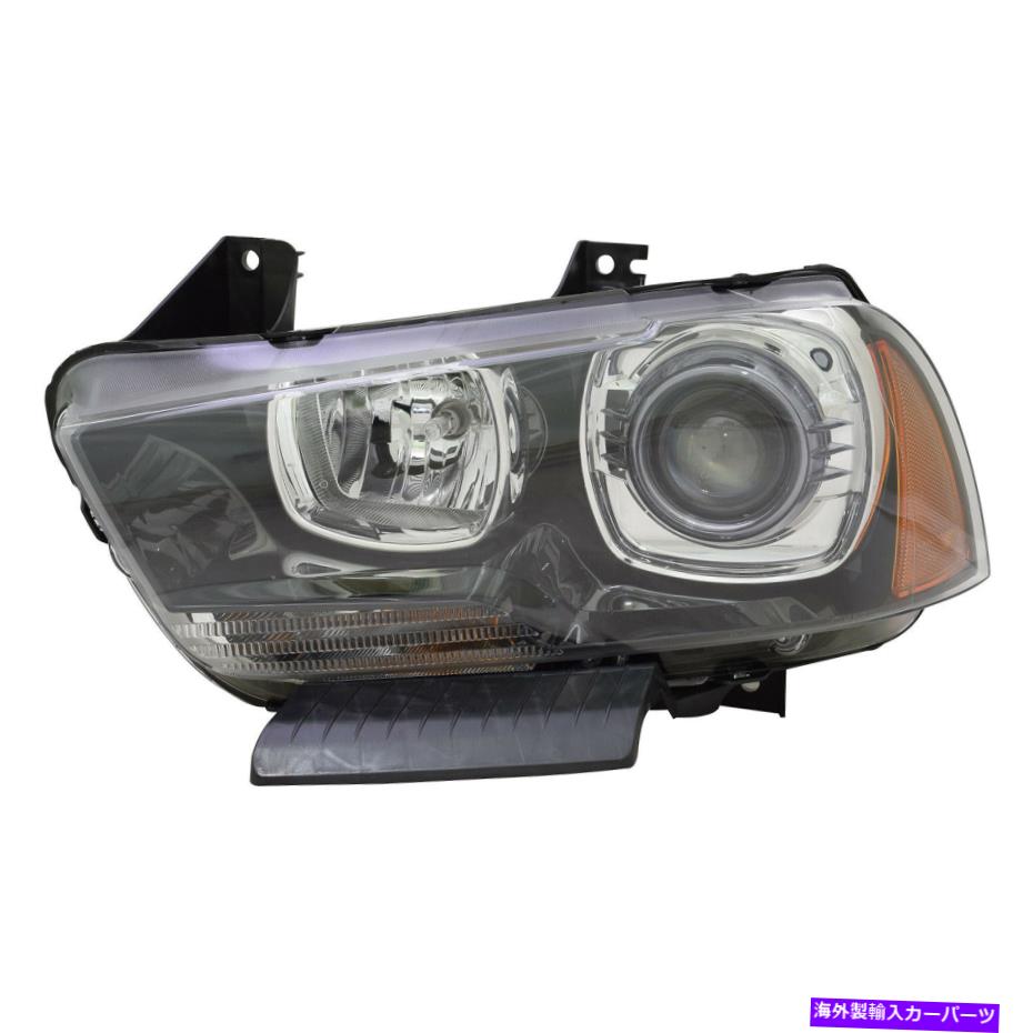 USヘッドライト ヘッドライトアセンブリ - CAPA認証済み左TYC 20-9202-00-9フィット11-14 Dodge Charger Headlight Assembly-Capa Certified Left TYC 20-9202-00-9 fits 11-14 Dodge Charger【並行輸入品】
