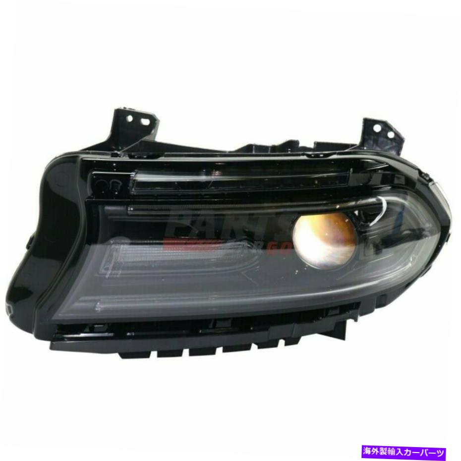USヘッドライト 新しいハロゲンヘッドライトアセンブリ左フィット2016-2018 Dodge Charger 68294431AF NEW HALOGEN HEADLIGHT ASSEMBLY LEFT FITS 2016-2018 DODGE CHARGER 68294431AF【並行輸入品】｜Us Custom Parts Shop USDM