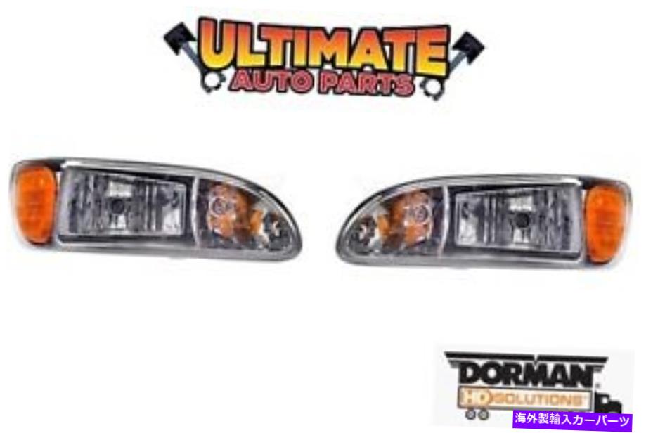 USヘッドライト ヘッドライトの対左右のPeterBilt 386または387 Headlight Pair Left and Right for 06-15 Peterbilt 386 or 387【並行輸入品】