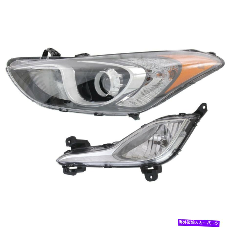 USヘッドライト Elantra GTのためのオートライトキット左側のドライバーLH 92101A5050,92201A5010 Auto Light Kit Left Hand Side Driver LH 92101A5050, 92201A5010 for Elantra GT【並行輸入品】｜Us Custom Parts Shop USDM