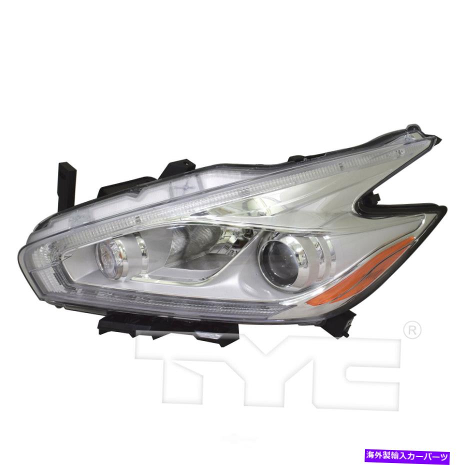 USヘッドライト Headlight Assembly-Capa Certified TYC 20-9662-90-9 2017年日産ムラノフィット Headlight Assembly-Capa Certified TYC 20-9662-90-9 fits 2017 Nissan Murano【並行輸入品】
