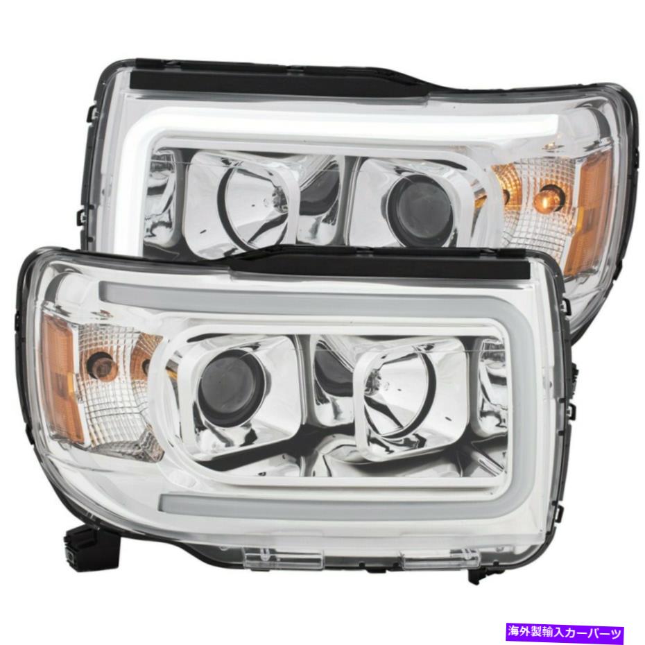USヘッドライト 111382 GMCキャニオンのための＆旅客サイドの新しいLH RH 111382 Anzo Headlight Lamp Driver & Passenger Side New LH RH for GMC Canyon【並行輸入品】