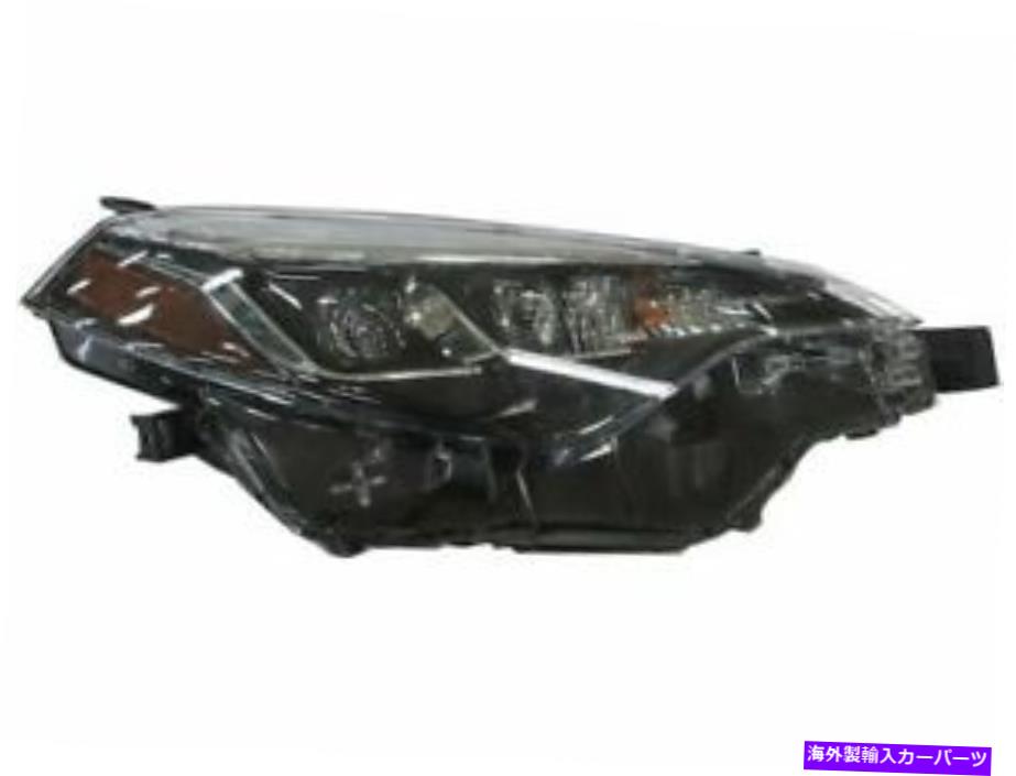USヘッドライト 右側 - 乗客側ヘッドライトアセンブリ7GQR83用Corolla 2017 2018 2019 2019 Right - Passenger Side Headlight Assembly 7GQR83 for Corolla 2017 2018 2019【並行輸入品】