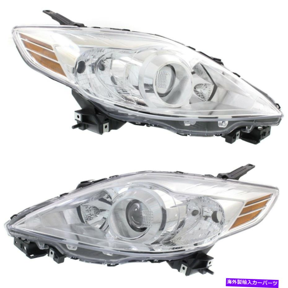 USヘッドライト CE50510K0C、CE50510L0C CAPAドライバ＆旅客サイドLH RH用Mazda 5 2008-2010 CE50510K0C, CE50510L0C CAPA Driver & Passenger Side LH RH for Mazda 5 2008-2010【並行輸入品】