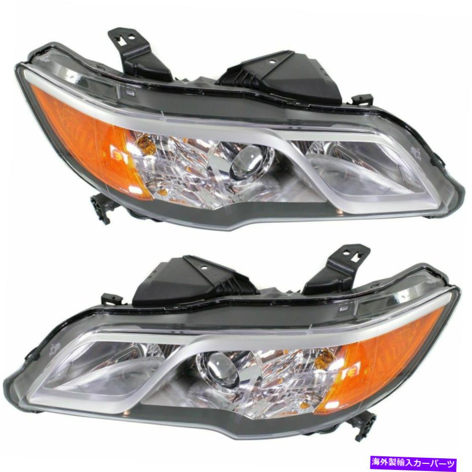 USヘッドライト Acura RDX 2013 2014 2014 2014 2015年のヘッドランプライト左右のペア FIT FOR ACURA RDX 2013 2014 2015 HEAD LAMP LIGHT W/HID TYPE LEFT AND RIGHT PAIR【並行輸入品】